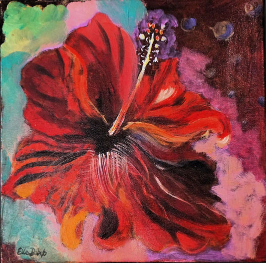 HIBISCUS LIFE - Original Painting